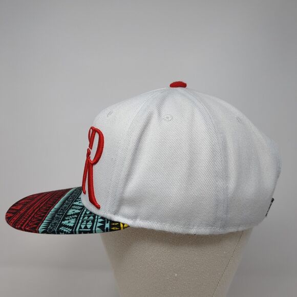 Y&R Young & Reckless Snapback Hat Multicolor OS Adjustable Embroidered Aztec - Picture 3 of 8